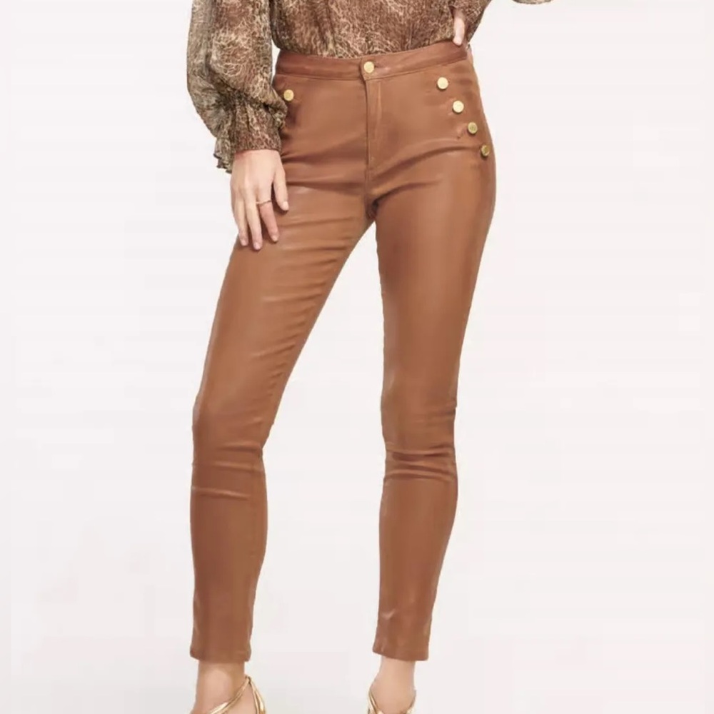 Helena High Rise Coated Skinny Jean